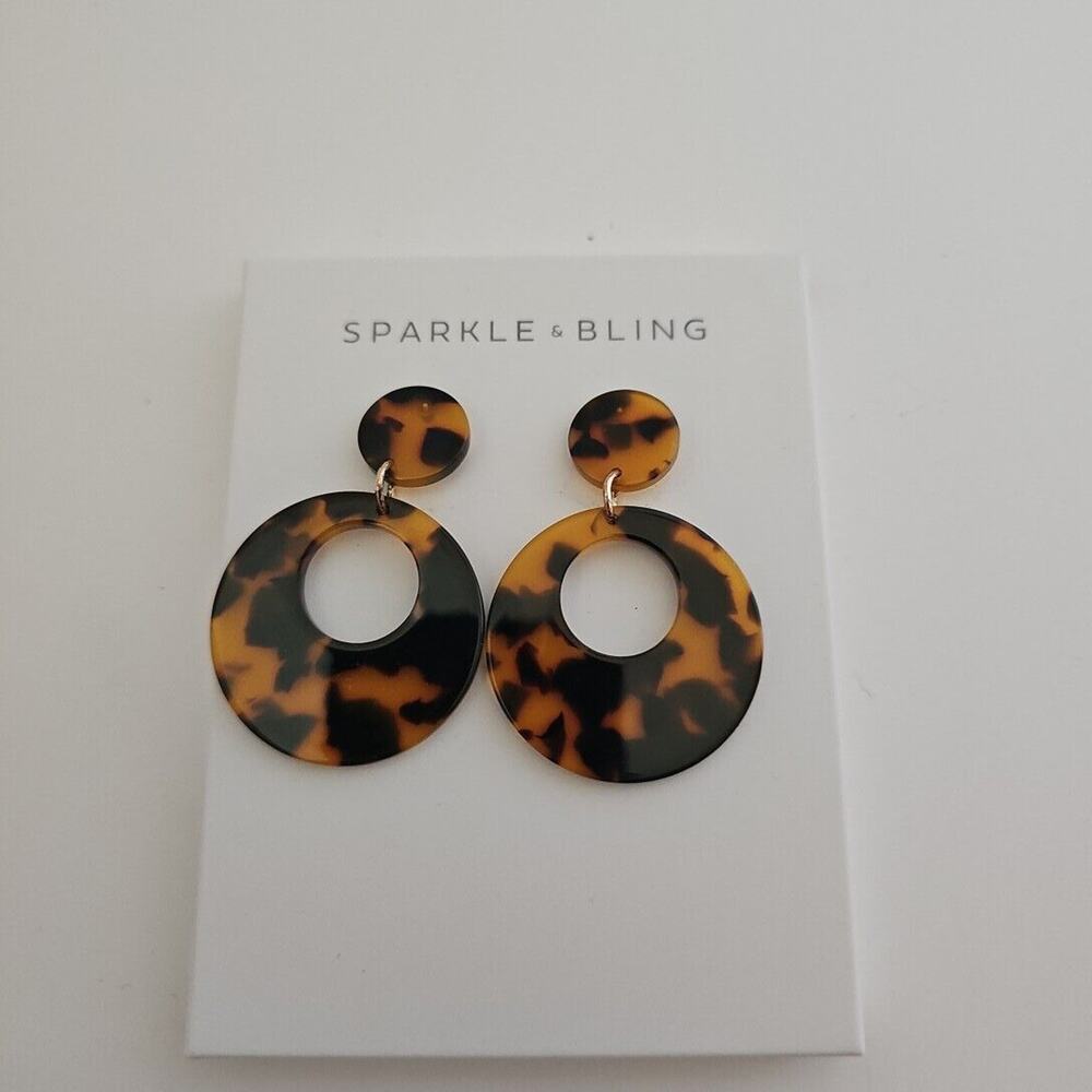 sparkle‎ and bling earings